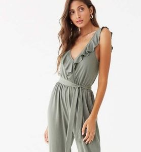 NEW Ruffle-trim jumpsuit